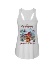 Christmas Air - Norfolk Terrier Ladies Flowy Tank tile