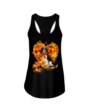 Autumn Leaf - Cavalier King Charles Spaniel 3 Ladies Flowy Tank tile