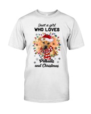 Christmas Girl - Pitbull Boxer Mix Premium Fit Mens Tee tile