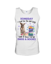 Old Lady - RED Heeler Unisex Tank tile