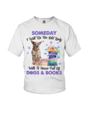 Old Lady - RED Heeler Youth T-Shirt tile