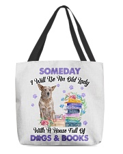 Old Lady - RED Heeler All-Over Tote tile