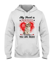 Perfect - Shih Tzu 2 Hooded Sweatshirt tile