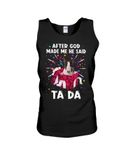 God Said - Bull Terrier Unisex Tank tile