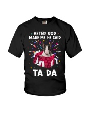 God Said - Bull Terrier Youth T-Shirt tile