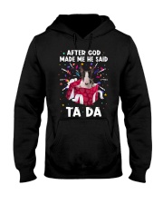 God Said - Bull Terrier Hooded Sweatshirt tile