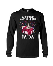 God Said - Bull Terrier Long Sleeve Tee tile