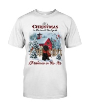 Christmas Air - BLACK Labradoodle Premium Fit Mens Tee tile