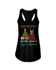 Christmas Alone - Dogue de Bordeaux Ladies Flowy Tank tile