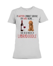 She Also Needs Labradoodle Premium Fit Ladies Tee tile