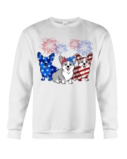 American Firework - Corgi Crewneck Sweatshirt tile