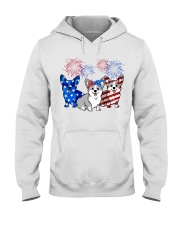 American Firework - Corgi Hooded Sweatshirt tile