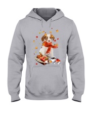 Autumn Leaves Brittany Hooded Sweatshirt tile