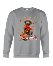Autumn Leaves Chesapeake Bay Retriever Crewneck Sweatshirt tile