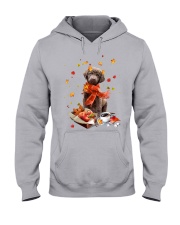 Autumn Leaves Chesapeake Bay Retriever Hooded Sweatshirt tile