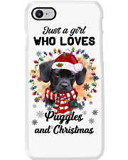 Christmas Girl - Puggle 2 Phone Case tile
