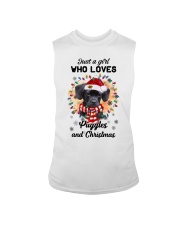 Christmas Girl - Puggle 2 Sleeveless Tee tile