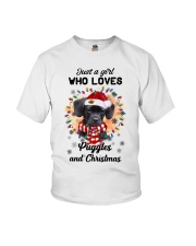 Christmas Girl - Puggle 2 Youth T-Shirt tile