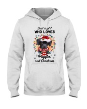 Christmas Girl - Puggle 2 Hooded Sweatshirt front