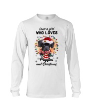 Christmas Girl - Puggle 2 Long Sleeve Tee tile