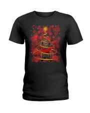 Lighting - CHOCOLATE Labrador Ladies T-Shirt tile