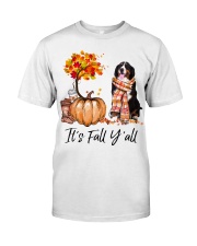 It is Fall - Bernese Mountain Dog Classic T-Shirt tile