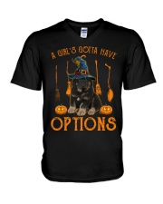Options - Tibetan Mastiff V-Neck T-Shirt tile