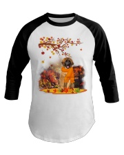 Fall Leaf - Leonberger Baseball Tee tile
