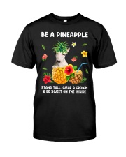 Pineapple - Bull Terrier 1 Classic T-Shirt front