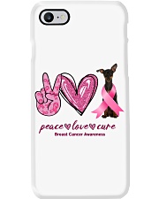 Cure - Miniature Pinscher 2 Phone Case tile