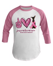 Cure - Miniature Pinscher 2 Baseball Tee tile
