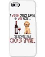 She Also Needs - Cocker Spaniel Phone Case tile