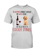 She Also Needs - Cocker Spaniel Premium Fit Mens Tee tile
