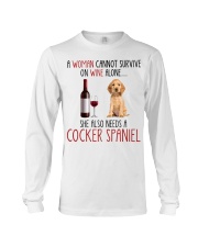 She Also Needs - Cocker Spaniel Long Sleeve Tee tile