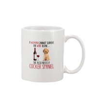 She Also Needs - Cocker Spaniel Mug tile