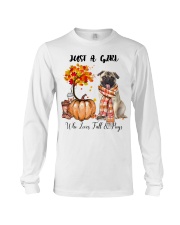 Fall And - Pug Long Sleeve Tee tile