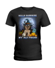 Hello Darkness - Yorkipoo Ladies T-Shirt tile