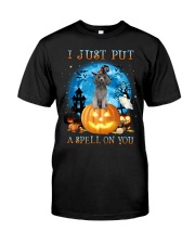 Spell - SILVER Miniature Poodle Classic T-Shirt front