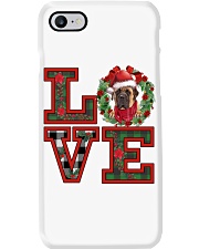 Christmas Love - English Mastiff 1 Phone Case tile