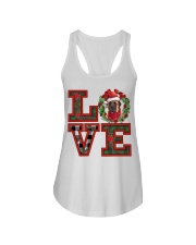 Christmas Love - English Mastiff 1 Ladies Flowy Tank tile