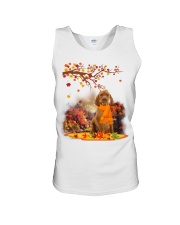 Fall Leaf - Vizsla Unisex Tank tile