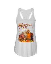 Fall Leaf - Vizsla Ladies Flowy Tank tile