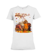 Fall Leaf - Vizsla Premium Fit Ladies Tee tile