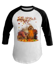 Fall Leaf - Vizsla Baseball Tee tile
