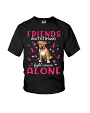 Cancer Alone - Pitbull Boxer Mix Youth T-Shirt tile