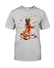 Autumn Leaves Belgian Tervuren Classic T-Shirt front