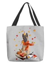Autumn Leaves Belgian Tervuren All-Over Tote tile