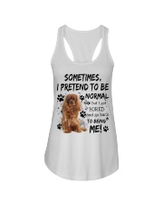 Sometimes - Cavalier King Charles Spaniel 4 Ladies Flowy Tank tile