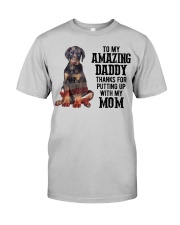 Amazing Daddy - Dobermann Classic T-Shirt front