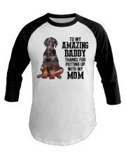 Amazing Daddy - Dobermann Baseball Tee tile